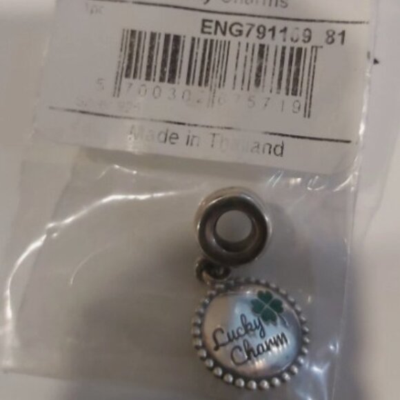 Authentic PANDORA Sterling Lucky Charms Dangle Charm ENG791169_81 USA EXCL - Picture 6 of 7